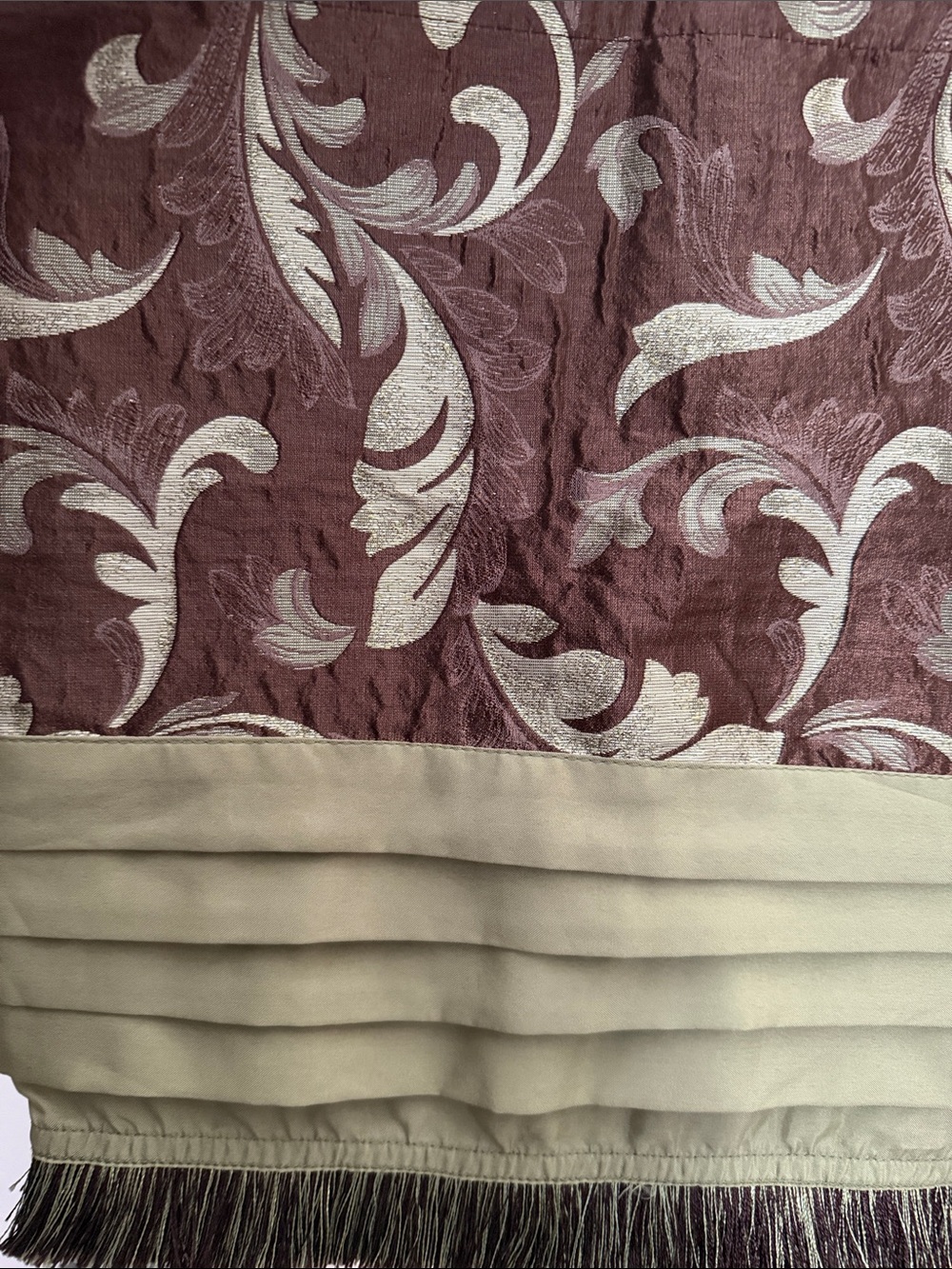 Single 16” Tassel Window Valance